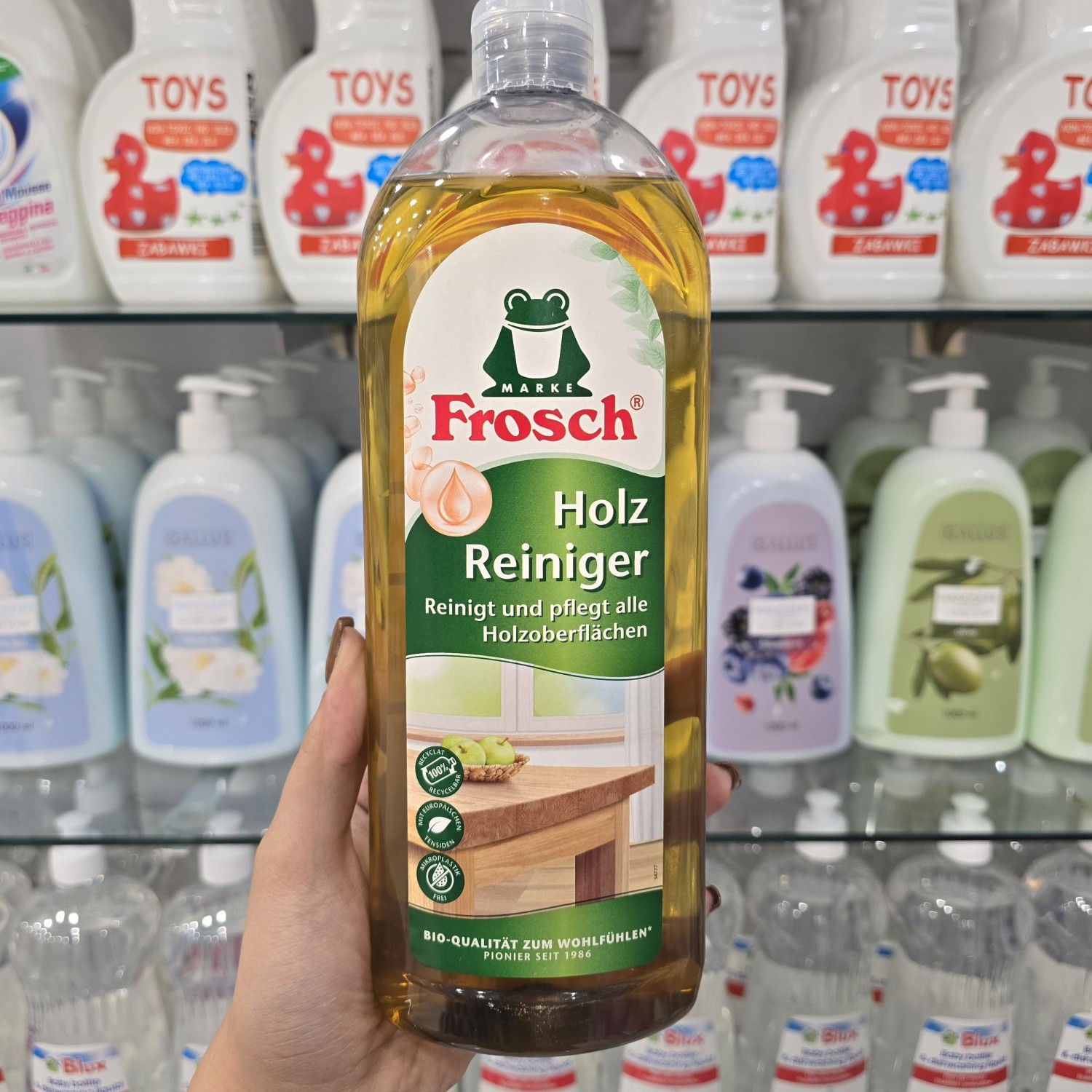 محلول پاک‌ کننده چوب فروش Frosch