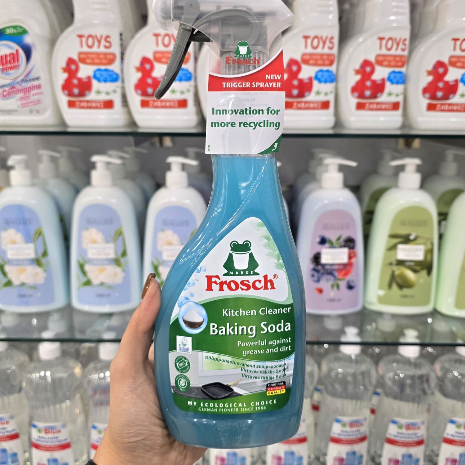 اسپری چند کاره یا چند منظوره فروش Frosch با جوش شیرین