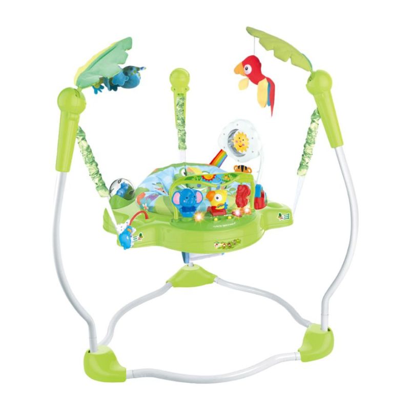 جامپر موزیکال چراغ دار کودک تیبی بیبی Tiibaby رنگ سبز