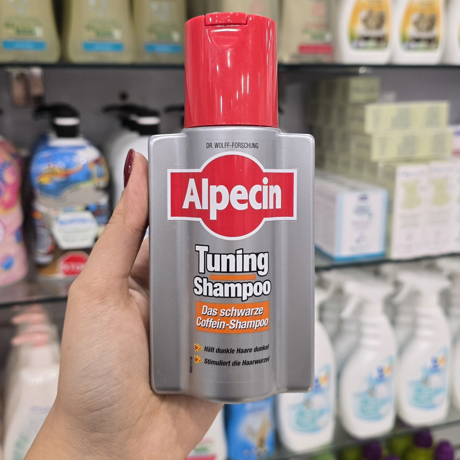 شامپو تیونینگ آلپسین alpecin Tuning  جلوگیری از سفیدی مو