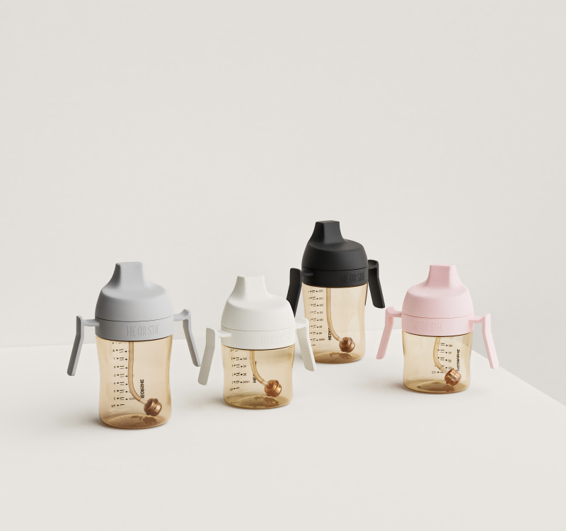 لیوان سوپاپ دار هی اور شی HE OR SHE مدل Dental Care حجم 210 میل