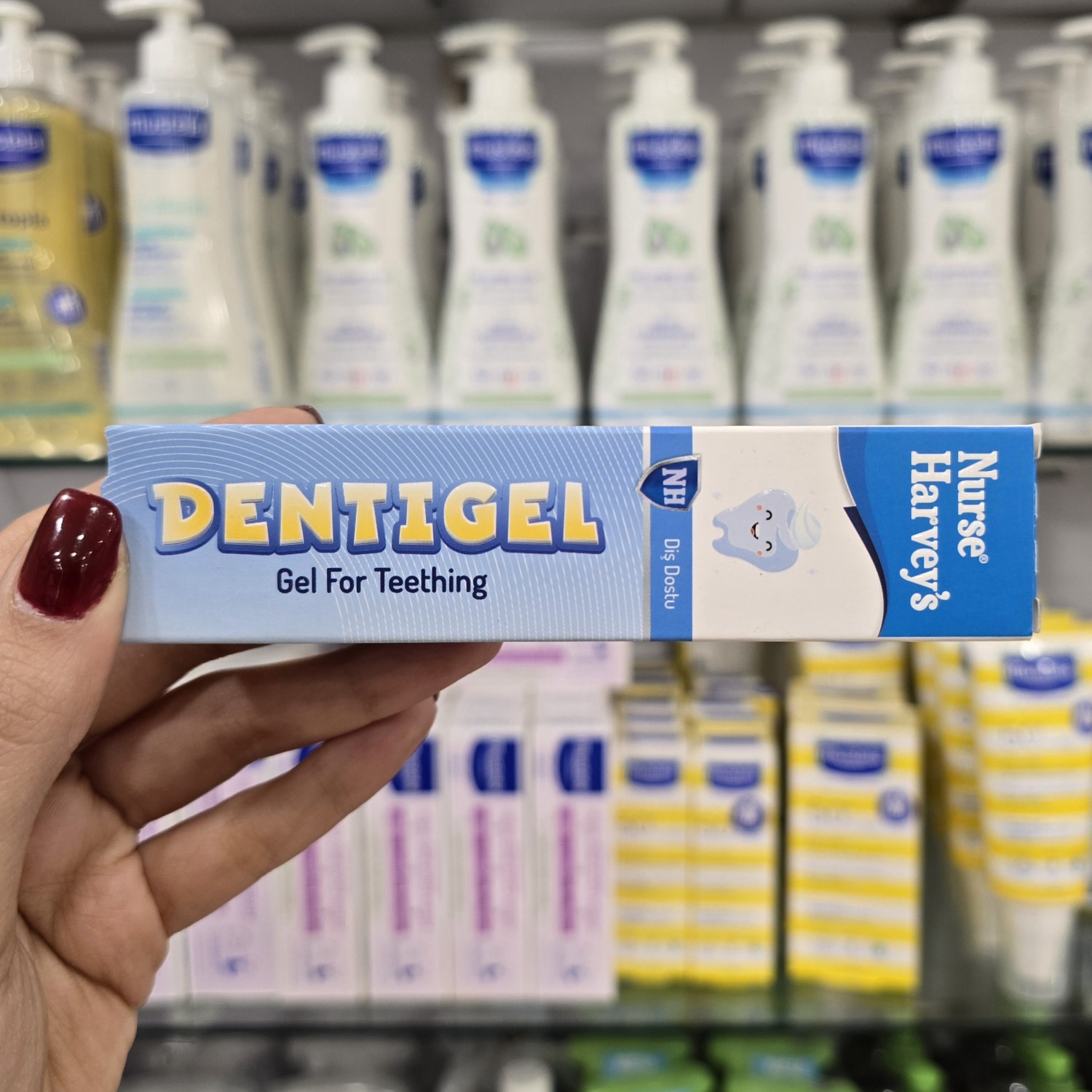 ژل تسکین لثه دنتیژل Nurse Harvey's Dentigel