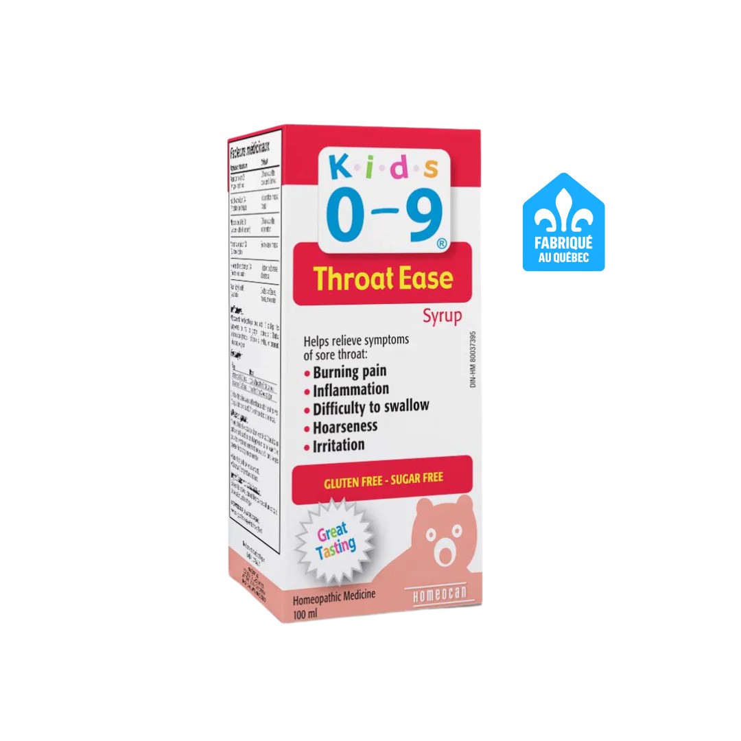 شربت گلو درد و سرفه Homeocan برای 0-9 سال