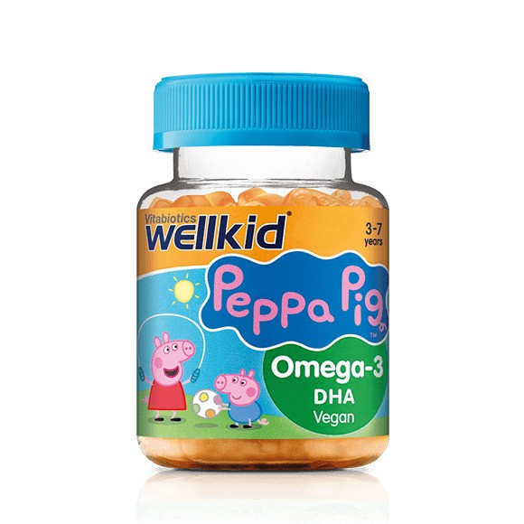 پاستیل امگا 3 و  DHA کودکان ول کید wellkid برای 3+ سال