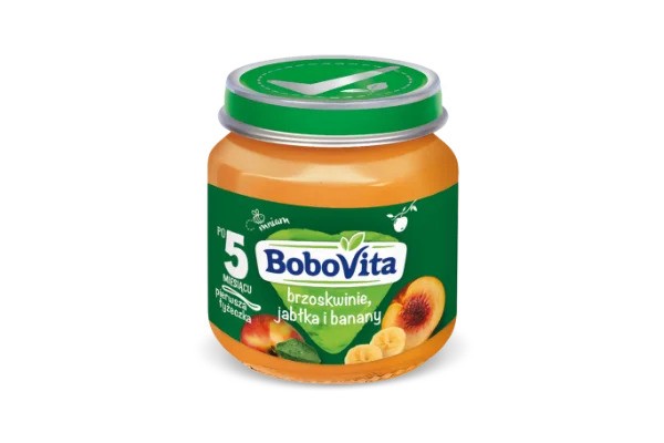 پوره شیشه ای بوبو ویتا  BoboVita تولید لهستان