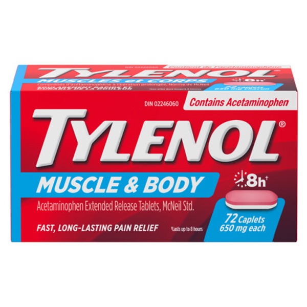 قرص بدن درد و عضله درد تایلنول Tylenol