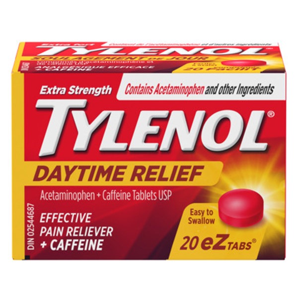 قرص مسکن و تب بر تایلنول Tylenol مناسب روز