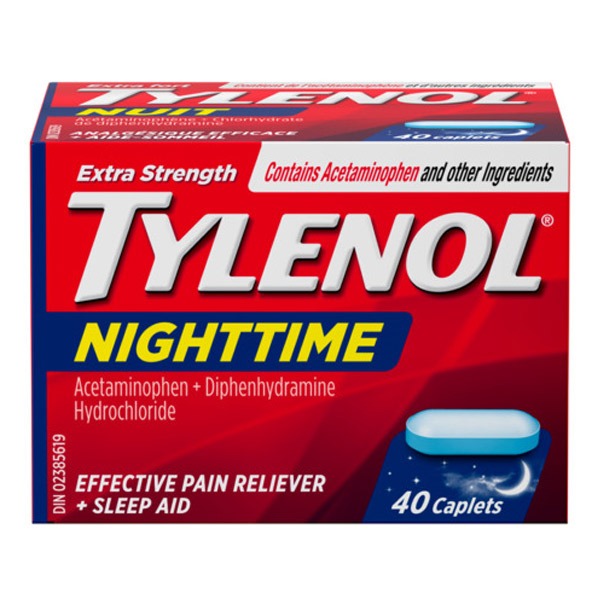 قرص مسکن و خواب آور تایلنول Tylenol