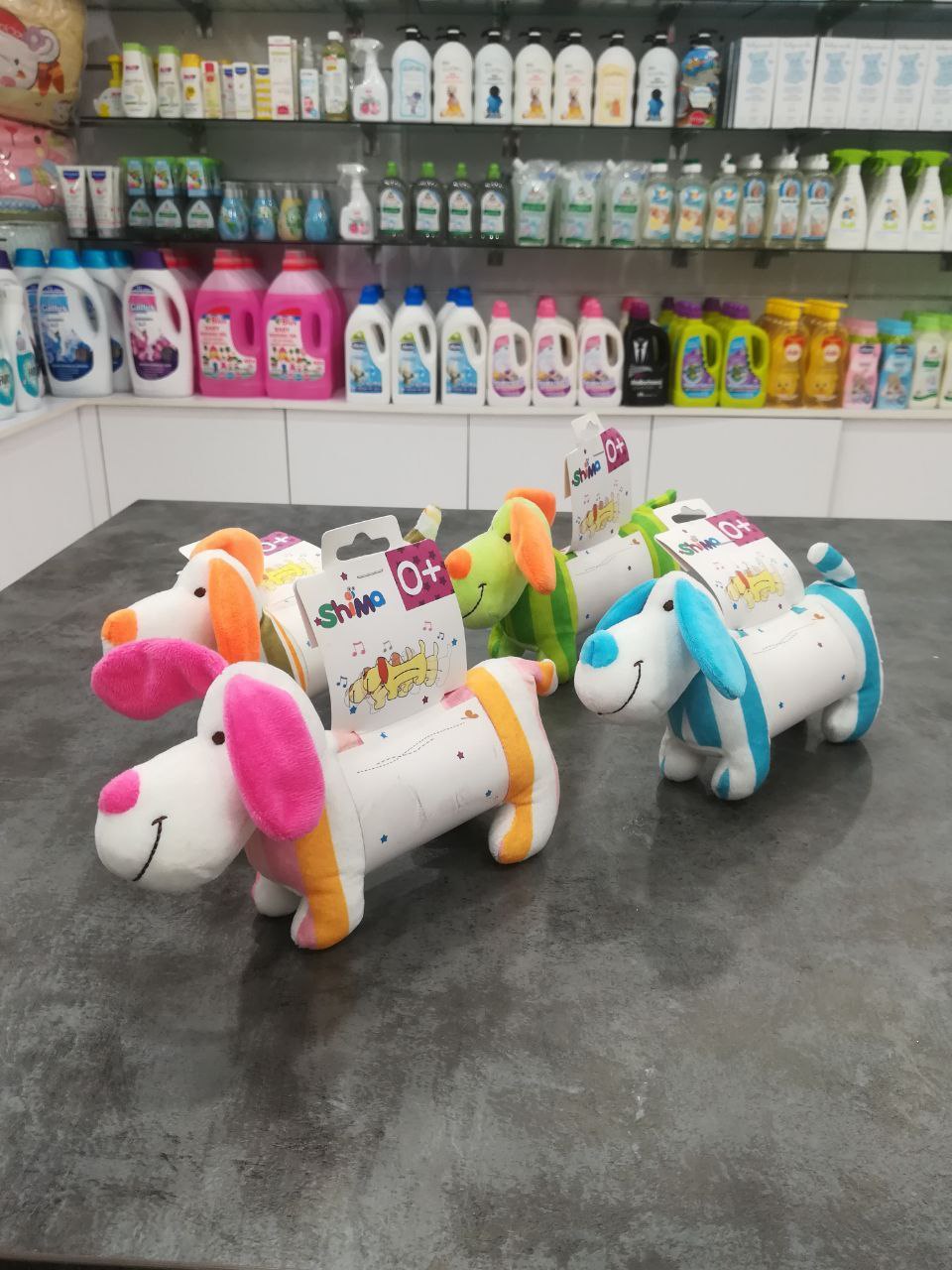 جغجغه سوسیسی طرح سگ شیما