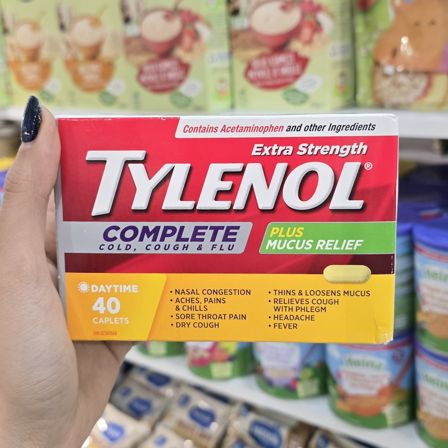 قرص سرماخوردگی و آنفولانزا کامل تایلنول Tylenol Complete