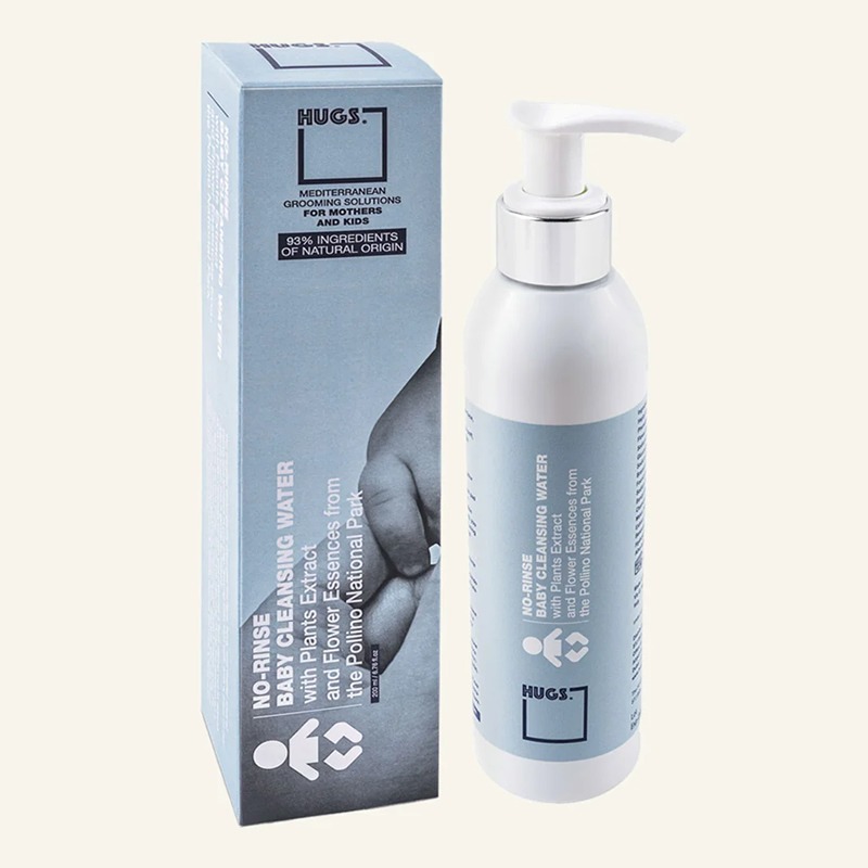 محلول تمیز کننده پوست نوزاد هاگز Hugs