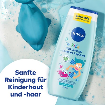 شامپو  سر و بدن حاوی نرم کننده نیوآ NIVEA تولید آلمان