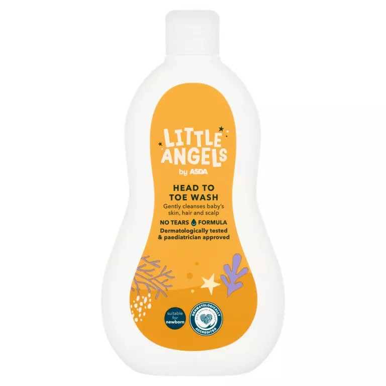 شامپو سر و بدن  500 میل LITTLE ANGELS تولید انگلستان