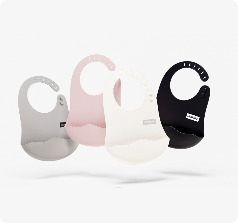پیشبند سیلیکونی کاسه ای نوزاد هی اور شی HE OR SHE