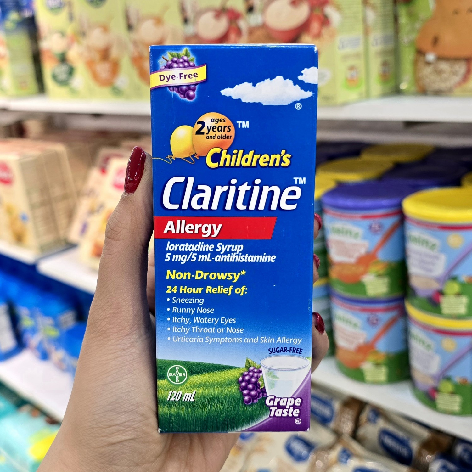 شربت آلرژی کلاریتین 24 ساعته Claritin
