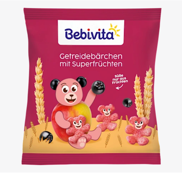 اسنک پفکی بیبی‌ ویتا Bebivita تولید آلمان