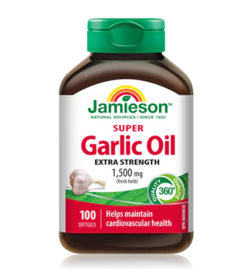 قرص روغن سیر قوی Jamieson 