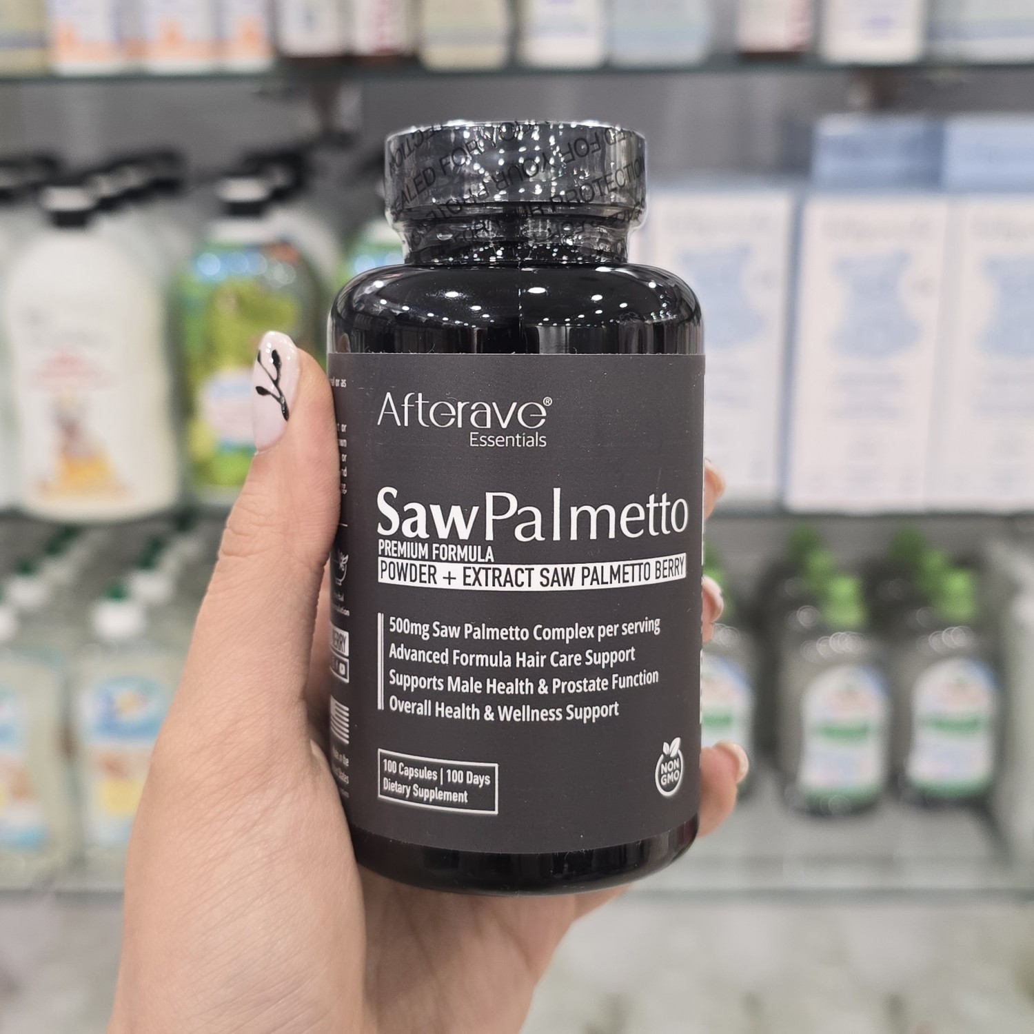 قرص Saw Palmetto افتر ایو After ave برای ریزش مو