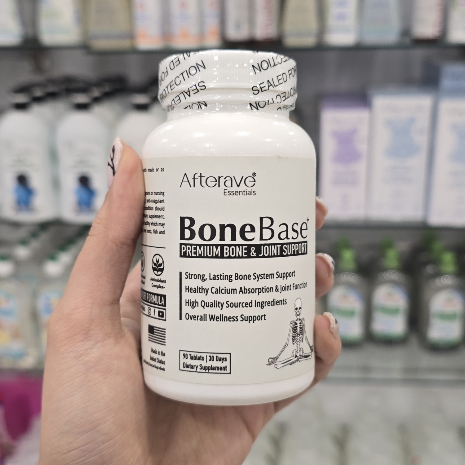 قرص BoneBase افتر ایو After ave برای استخوان و مفاصل
