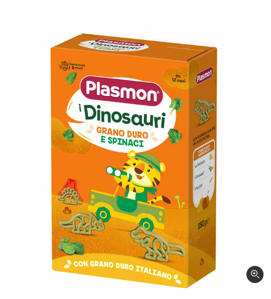 پاستا طرح دار کودک پلاسمون Plasmon