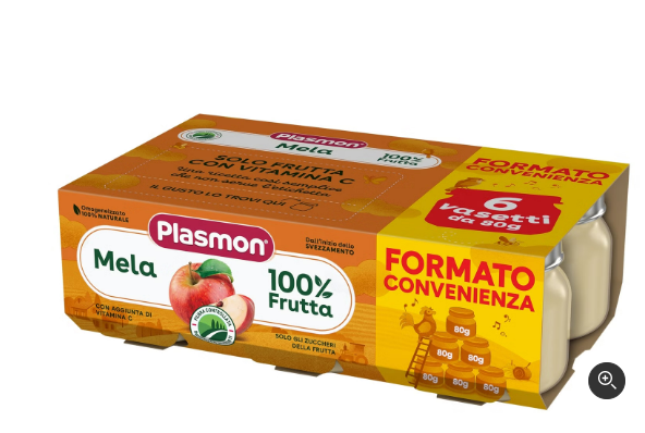 پوره میوه و سبزیجات پلاسمون Plasmon