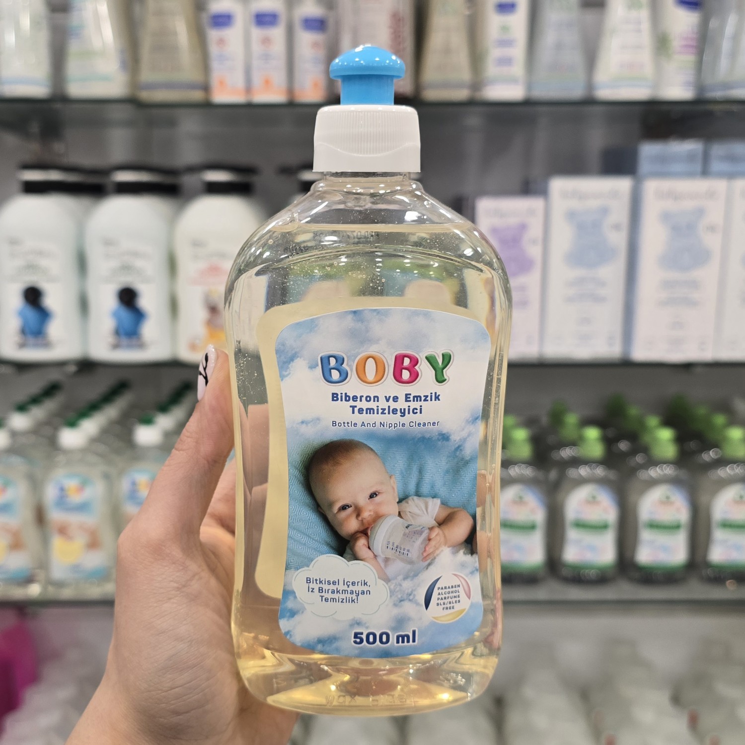 مایع استریل‌کننده ۵۰۰ میل بوبی BOBY