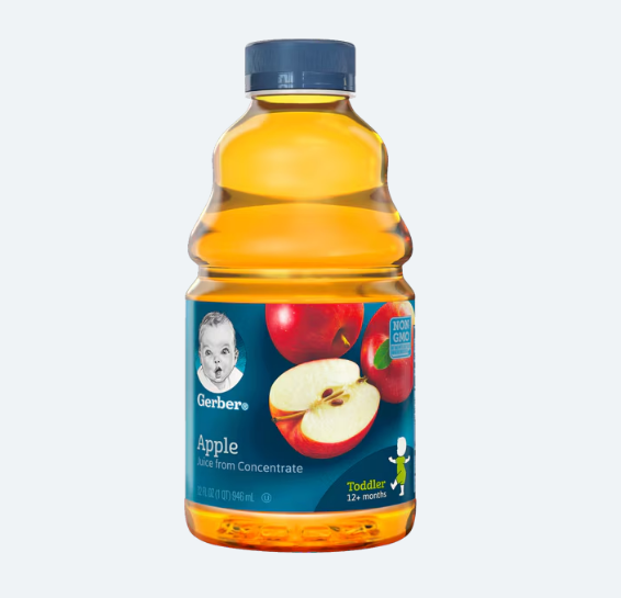 آب میوه 100 طبیعی گربر Gerber