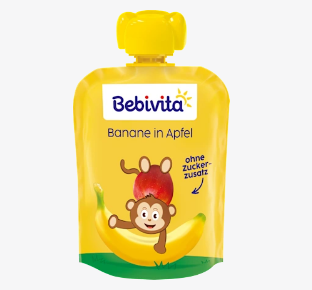 پوره میوه ساندیسی ببویتا  Bebivita