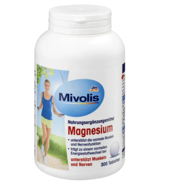 قرص منیزیم میوولیوس Mivolis پک 300 عددی