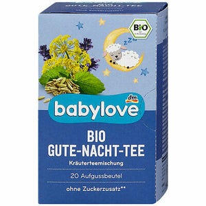 چای گیاهی شبانه نوزاد بیبی لاو  Babylove  تولید آلمان