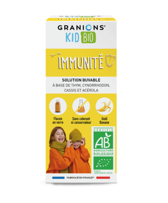 شربت تقویت سیستم ایمنی کید بیو GRANIONS KID BIO