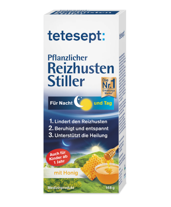 شربت گیاهی ضد سرفه tetesept تولید آلمان