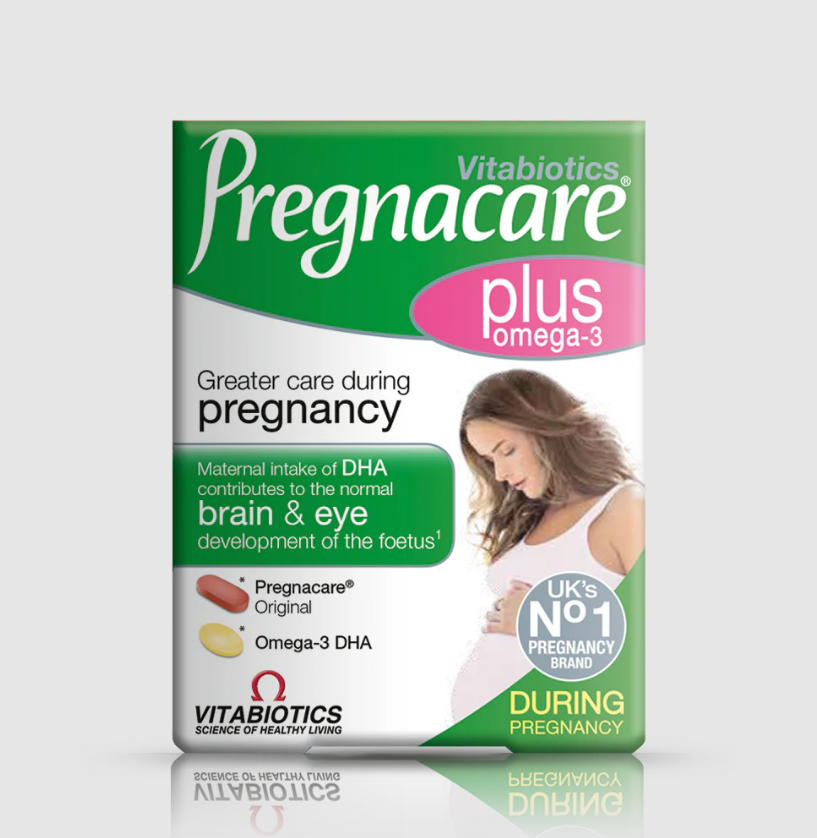 قرص‌ پرگناکر پلاس Pregnacare Plus با امگا 3