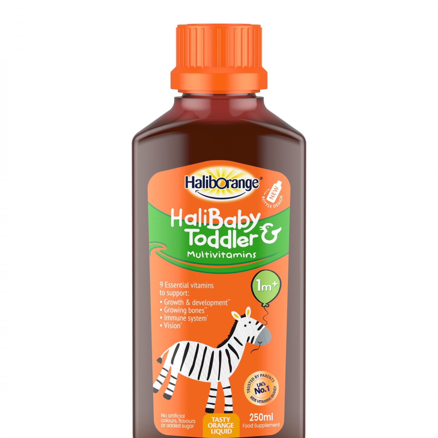 شربت مولتی ویتامین هالیب اورنج Halib orange برای 1+ ماه