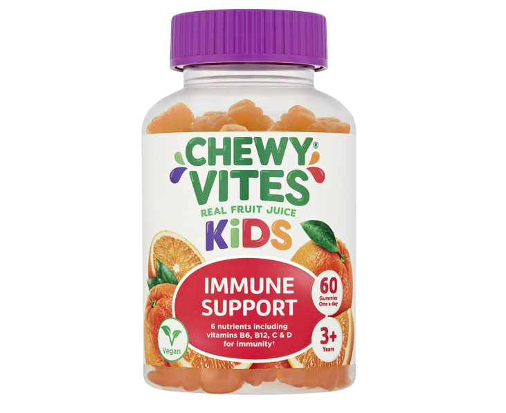 پاستیل تقویت سیستم ایمنی Chewy Vites Kids برای 3+ سال