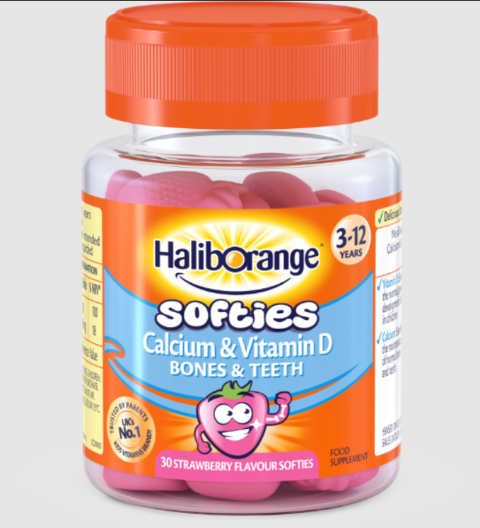 پاستیل کلسیم و ویتامین D هالیب اورنج Halib orange