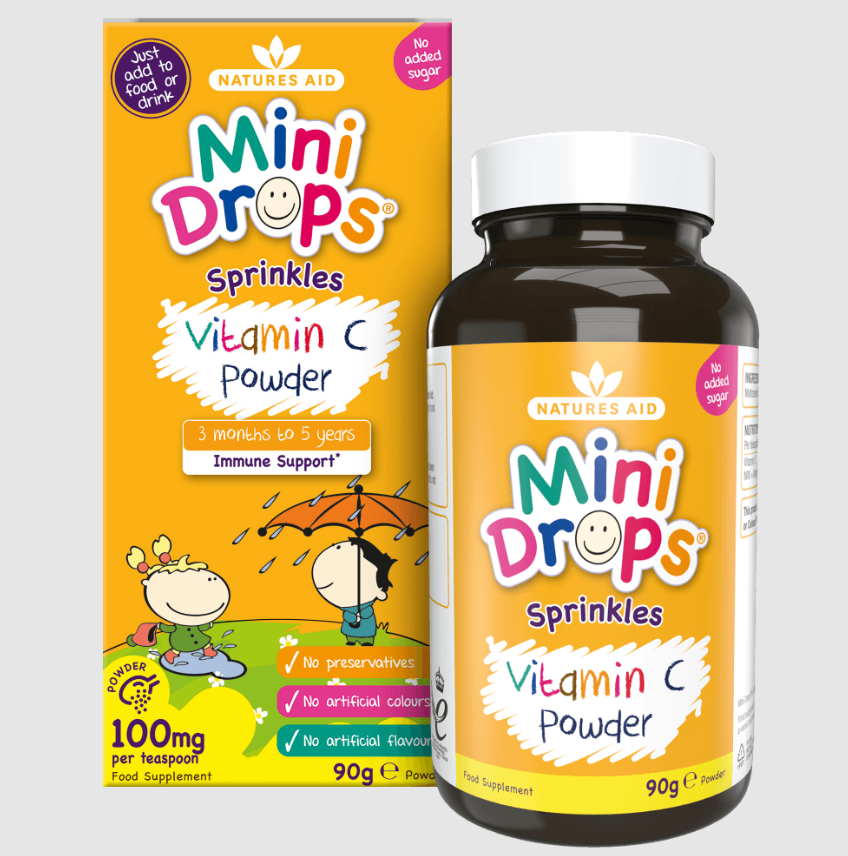 پودر ویتامین C و تقویت سیستم ایمنی و نیچرز اید Natures Aid