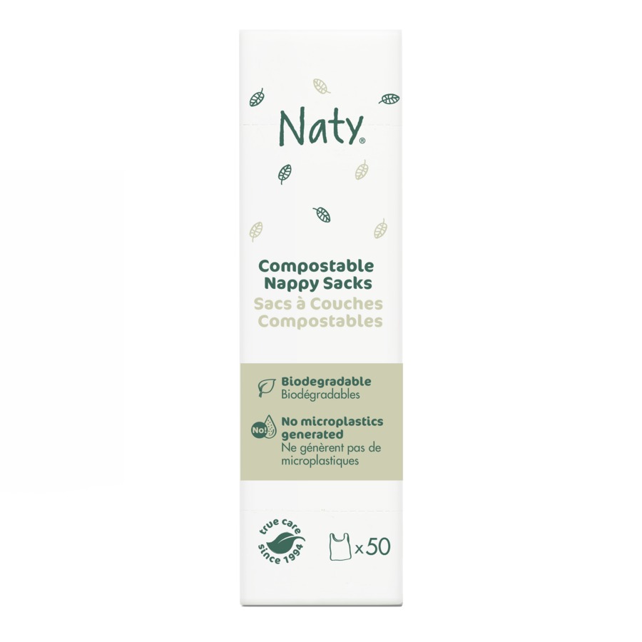 کیسه‌ تعویض پوشک بدون بو Eco by Naty بسته 50 عددی