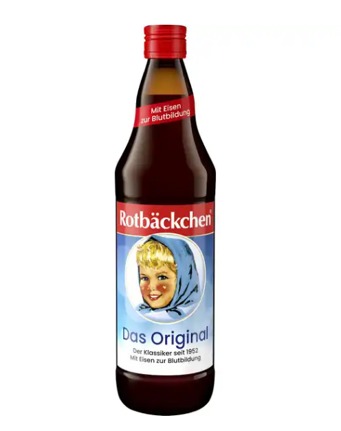 شربت میوه Rotbäckchen Das Original برای کم خونی و آهن
