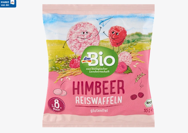 اسنک کیک برنجی کودک dmBio