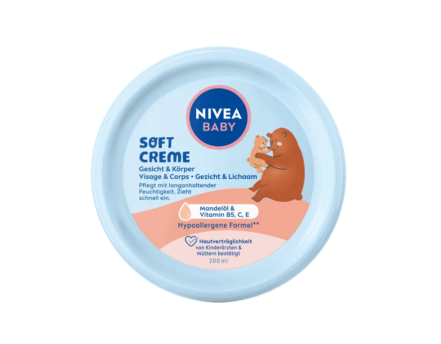 کرم مرطوب‌ کننده صورت و بدن  نیوآ NIVEA