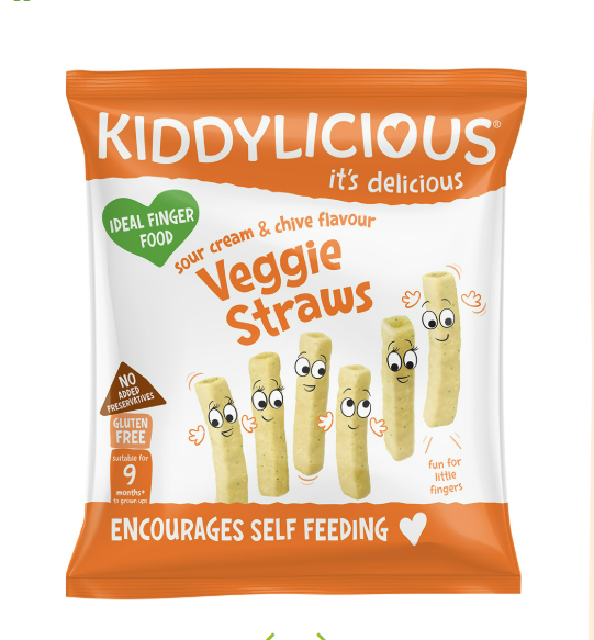 اسنک پفکی سبزیجات Kiddylicious