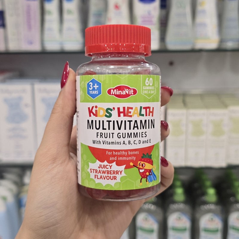 پاستیل مولتی ویتامین میناویت MinaVit  برای 3+ سال