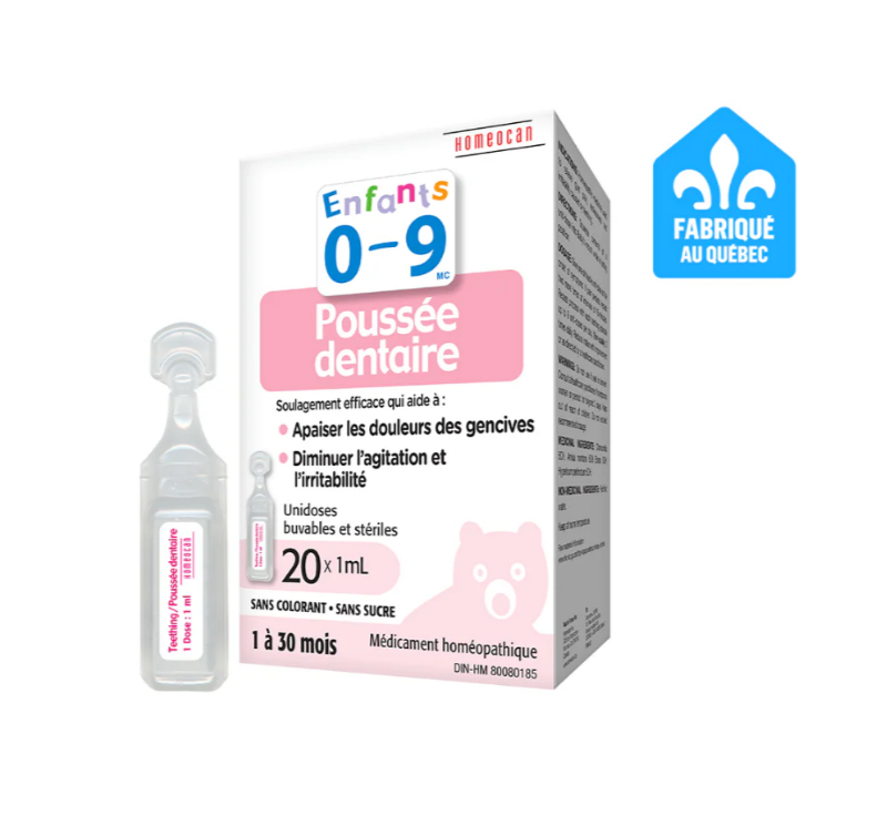 ویال خوراکی دندان‌ درآوردن Homeocan برای 0-9 سال