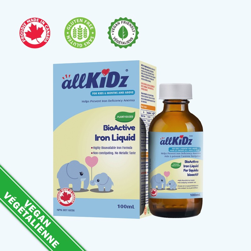 شربت آهن کودکان allKiDz® BioActive Iron Liquid