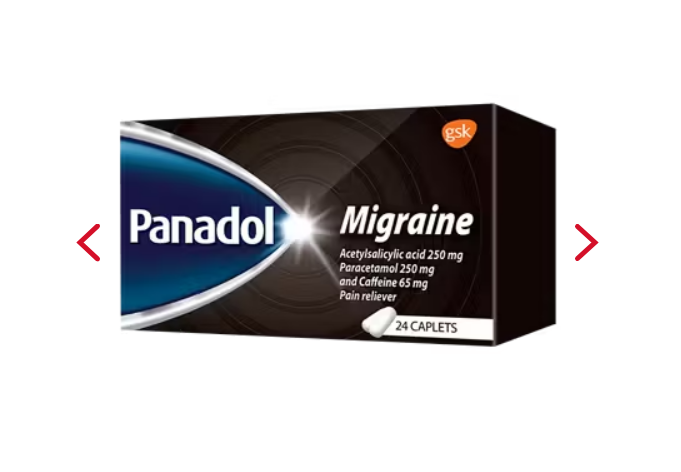 قرص سر درد و میگرن پانادول Panadol Migraine