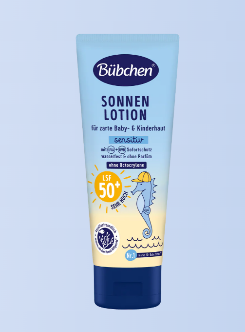 لوسیون ضدآفتاب کودک بابچن Bübchen Sensitiv SPF 50+