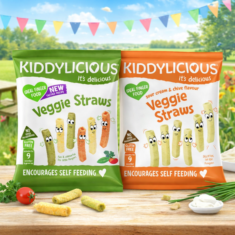 اسنک پفکی سبزیجات Kiddylicious