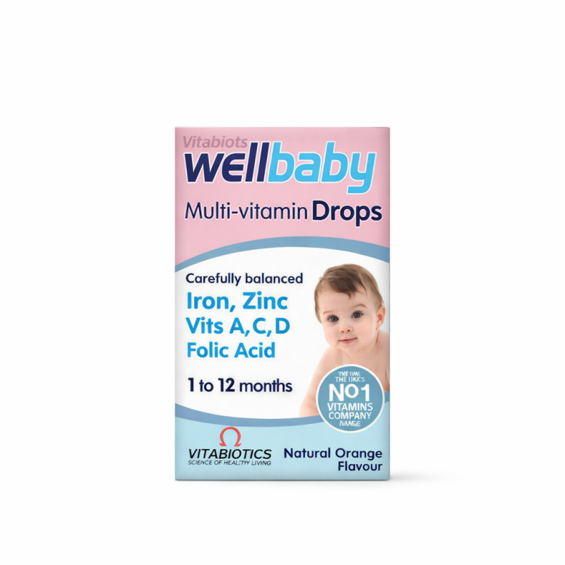 قطره مولتی‌ ویتامین ول بیبی WellBaby (۱ تا ۱۲ ماه)