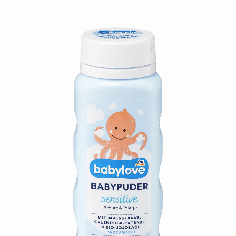 پودر بچه ملایم و مناسب پوست حساس بیبی لاو  babylove